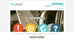 Desktop Screenshot of playright.be